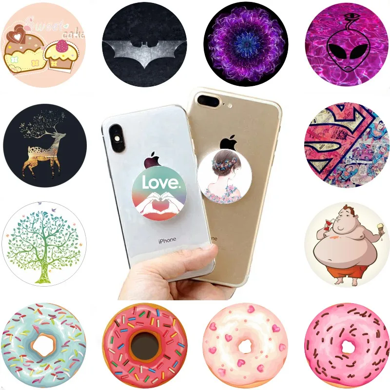 

popsoket Lovely Girl Lazy Easy Hand Grip Phone Holder pocket socket Stand for Smartphones and Tablets попсокет Phone Accessories