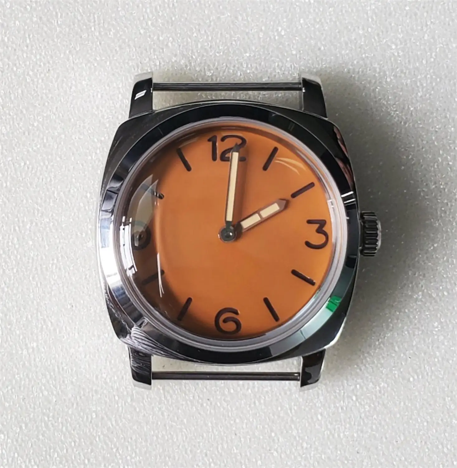 Men's Manual Mechanical Watch 47mm BOMAX MARINA Luminous Hand 6497