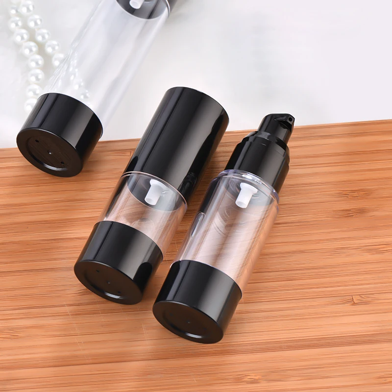 

1PCS 15ml/30ml/50ml Cosmetic Bottles Empty Cosmetic Container With Cream Pump Skin Care Cream Treatment Bottles Travel Bottle