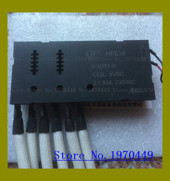 

HFE30 9-3DT1-R 9VDC 3X80A 230VAC