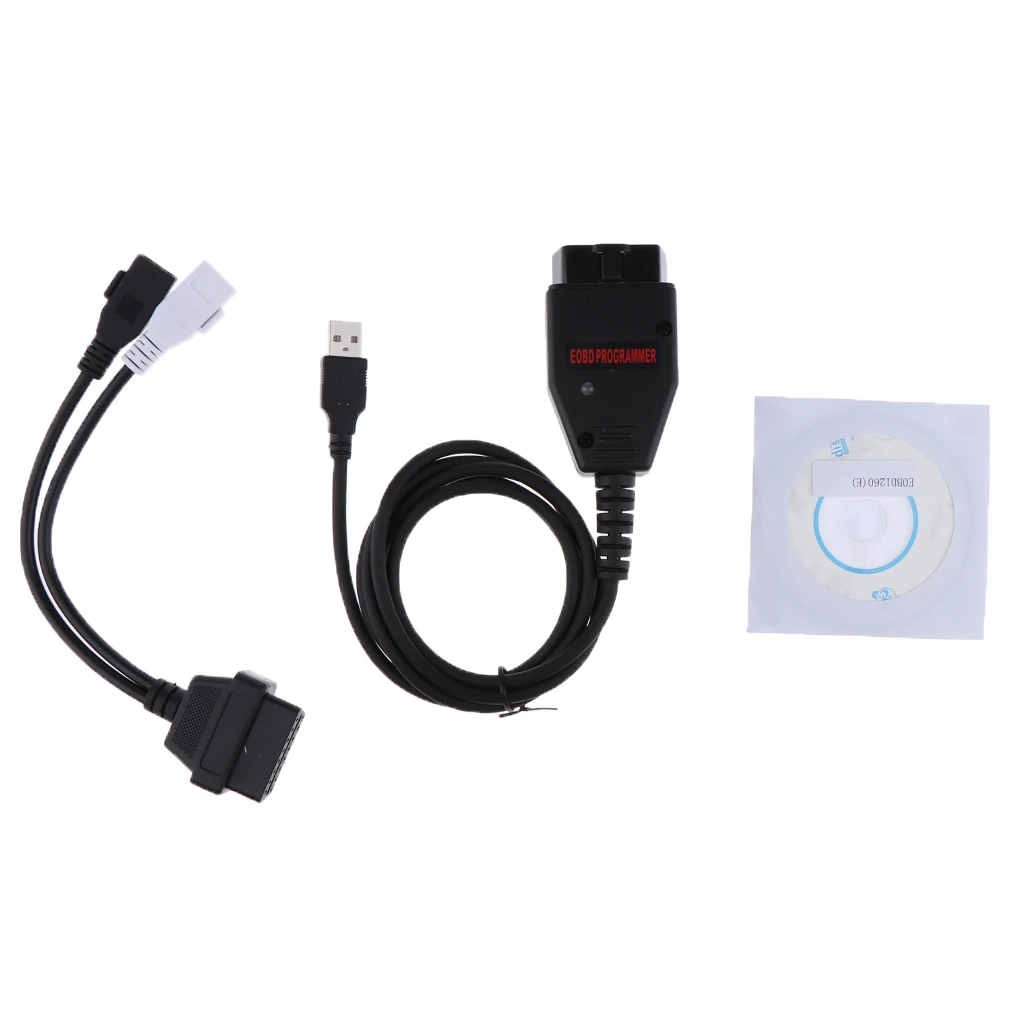 Диагностический кабель EOBD2 OBDII OBD2 Galletto 1260 диагностический ECU инструмент для