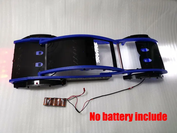 Защитная крышка для Traxxas 77086-4 X-Maxx Body Xmaxx led Armor shield - Цвет: LED LIGHTS