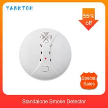 Home Security Wireless Alarm Smoke Detector For Home Security Alarm System Sensor High Quality Independent Alarm Smoke Detector