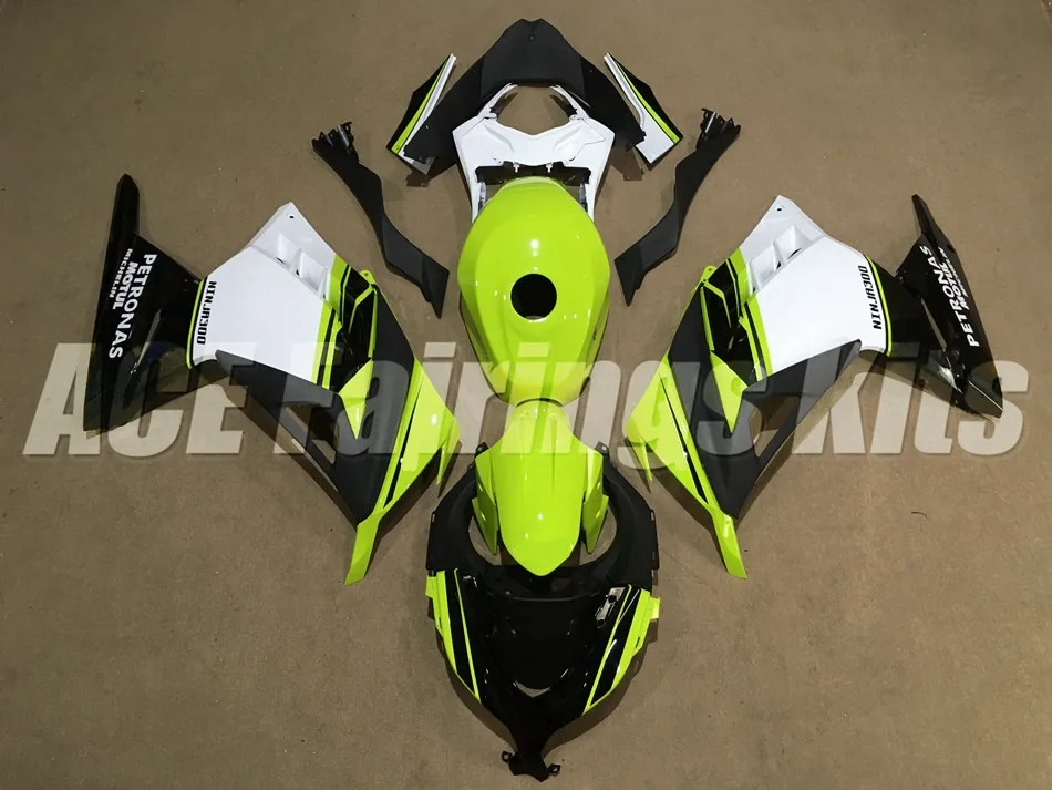 ГОРЯЧИЙ ABS полный обтекатель для Kawasaki Ninja300 EX300 300R 2013 13 14 15 16 Обтекатели набор+ крышка бака на заказ
