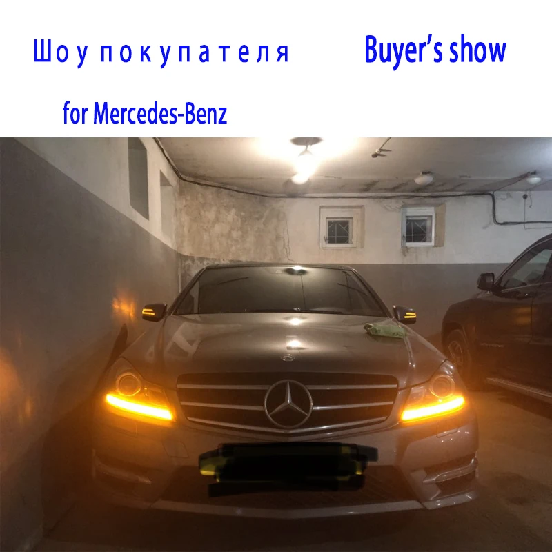 W211 w221 w246 w176 w204 указатель поворота для Mercedes-Benz 2006- светодиодный указатель поворота боковое зеркало фары зеркало заднего вида индикаторы