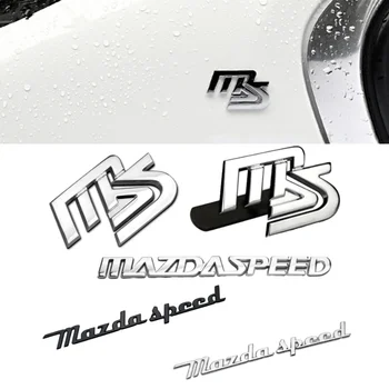 

Car Stickers Front Grill Emblem Decoration for Mazda MS Logo Speed CX4 6 Atenza 3 Axela 2 MX5 CX7 CX5 CX9 323 RX8 626 CX30 Bt50