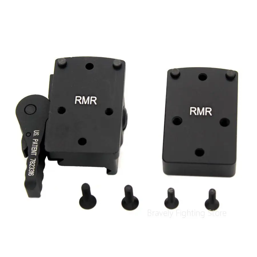 Страйкбол RMR Mini Red Dot прицел крепление QD Авто замок Вивер Пикатинни База стояк