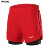ARSUXEO Men's Running Shorts Outdoor Sports Training Exercise Jogging Gym Fitness 2 in 1 with Longer Liner Quick Dry Workout 1