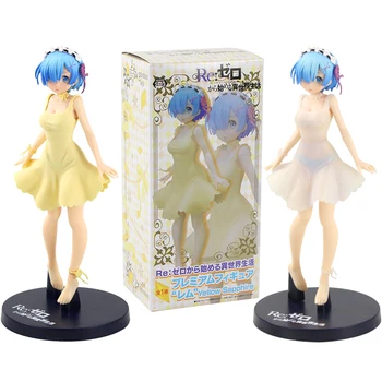 

23cm Anime Rem Sexy Figure Rem Figure Re Zero Re:life In A Different World From Zero Rem Figures Dress Action Figure Toy Dolls
