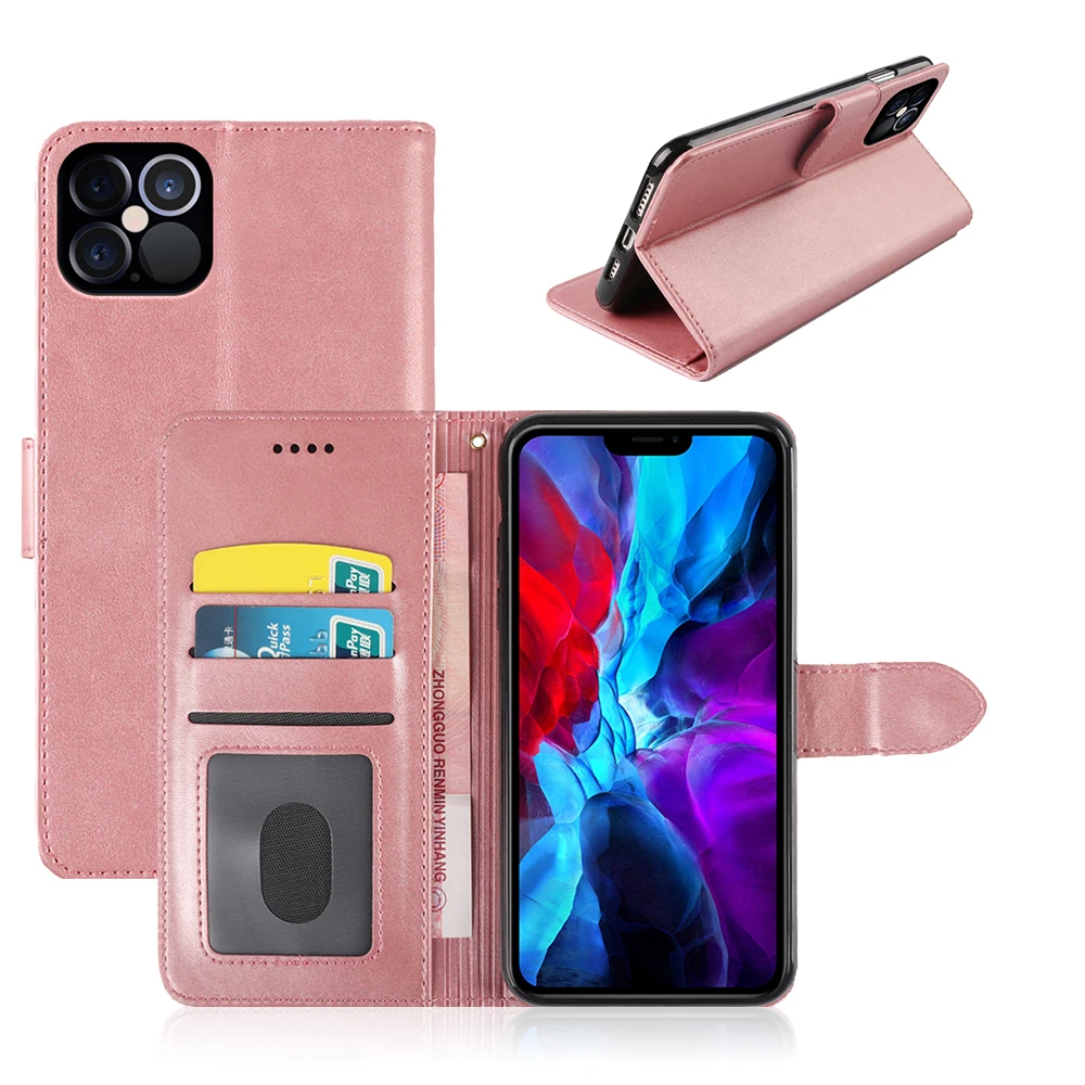 Чехол-книжка из искусственной кожи для iPhone 12 Pro Max 6 7 | Мобильные телефоны и
