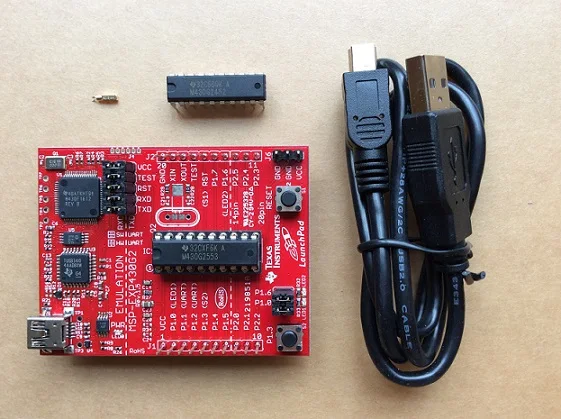 Scheda Di Sviluppo Launchpad Msp430G2 Con 2452, 2553 Chip