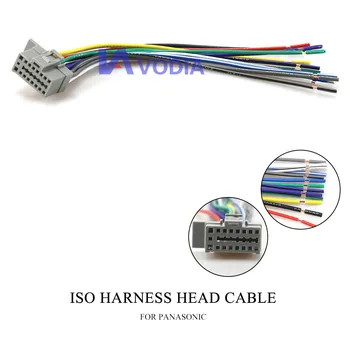 

15-005 ISO standard HARNESS FOR PANASONIC CAR AUDIO INSTALLATION (Power & Speakers) Harness Adapter Connector Car Adaptor Plug