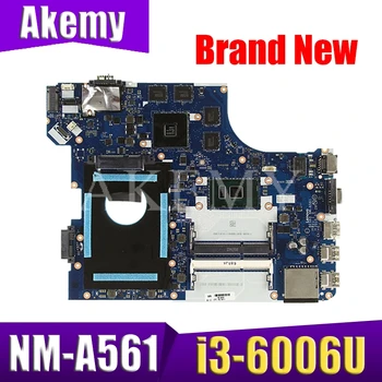 

Akemy BE560 NM-A561 motherboard For Lenovo Thinkpad E560 E560C notebook motherboard DDR3 100% test work i3-6006U R7 M370 2G GPU