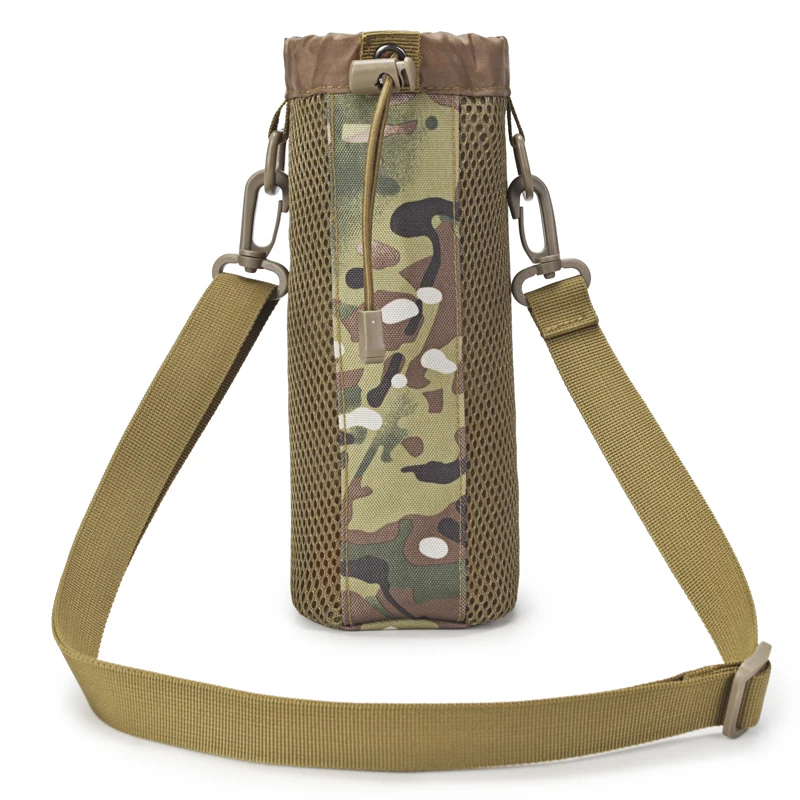 C Новая бутылка для воды Чехол тактический Molle чайник Карманный держатель бутылки воды армейская сумка передач - Цвет: C