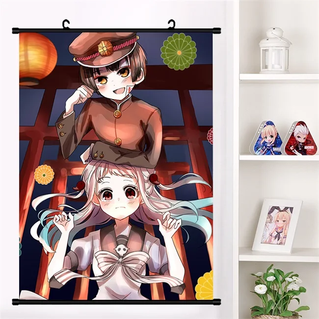 Аниме Туалет-Hanako-кун Jibaku Shounen аниме настенные настенный плакат отаку коллекция домашнего декора искусство подарок - Цвет: V