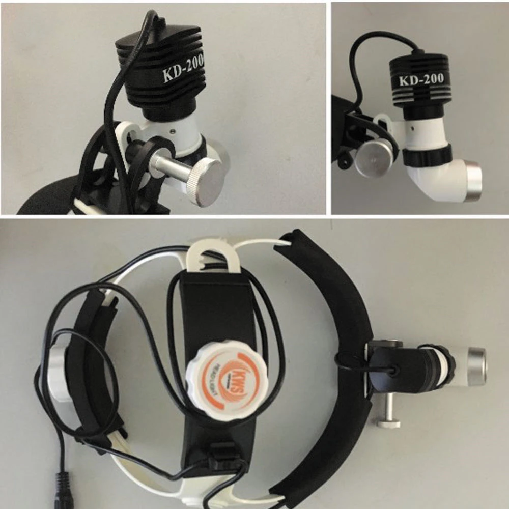 LED 5W High Brightness Dental Surgical Medical Headlight Headlamp Head Light Lamp ENT Oral Cosmetic Surgery Pet Medical KD-202A