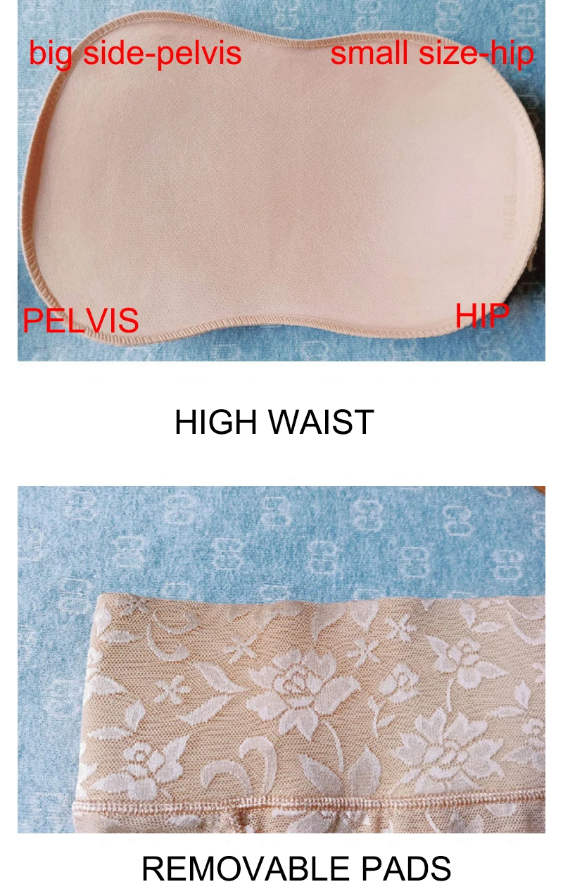 target shapewear Sponge Fake Ass Hip Enhancers High Waist Trainer Body Shapers Women Dress Underwear Padded Butt Lifter Control Panties Shapewear extreme tummy control shapewear