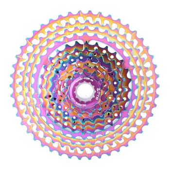 

Bicycle Freewheel 11-46T 11 Speed Bicycle Colorful Mountain Bike Flywheel Cassette Cycling Freewheel Road Bike Freewheel