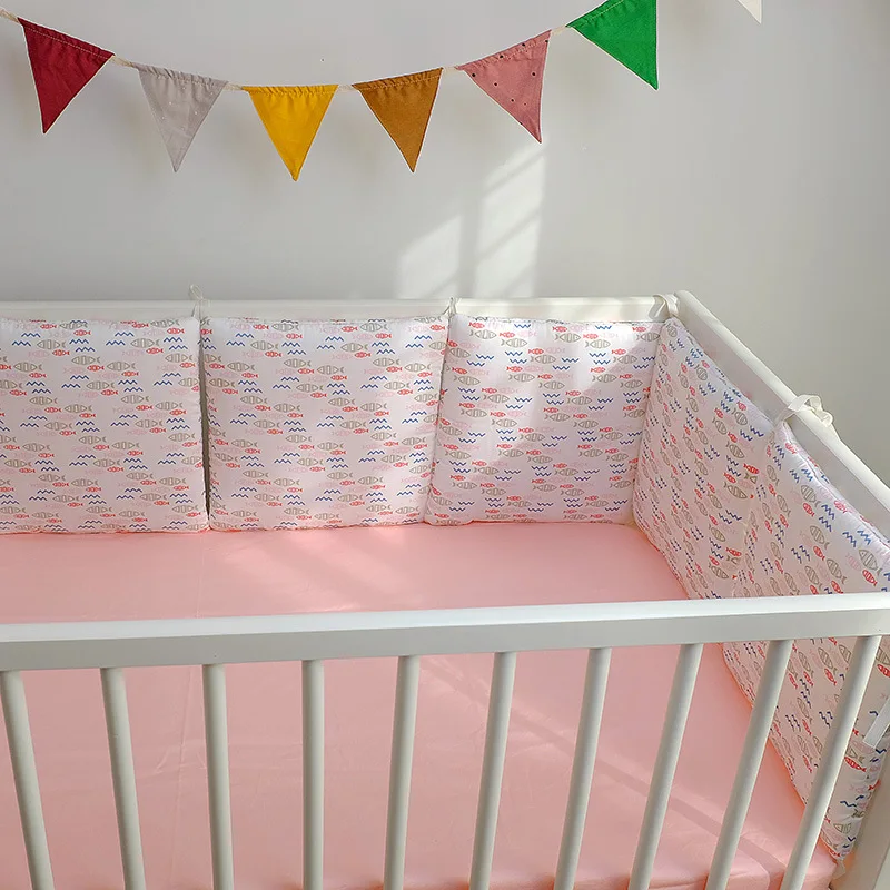 geometric cot bedding