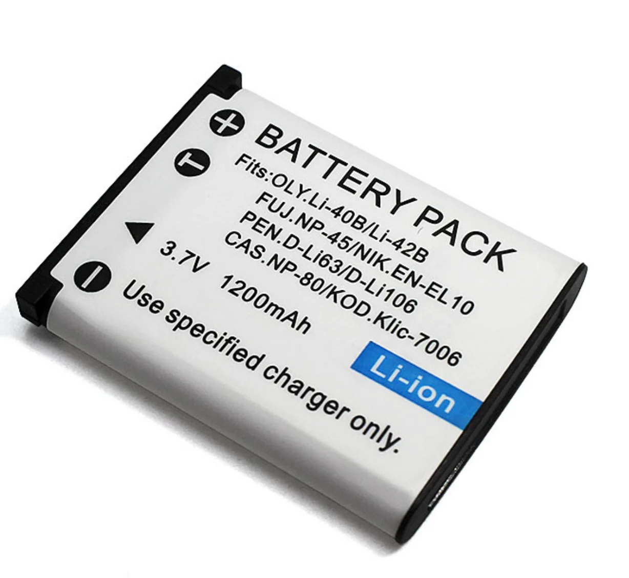 Manufacturer wholesale compatible Casio NP-80 battery Li-40B / Li-42B digital camera battery images - 6