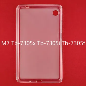 

Soft TPU Case For Lenovo Tab M7 2019 cover Silicone Tablet Transparent Back Funda For Lenovo Tab M7 Tb-7305x Tb-7305i Tb-7305f