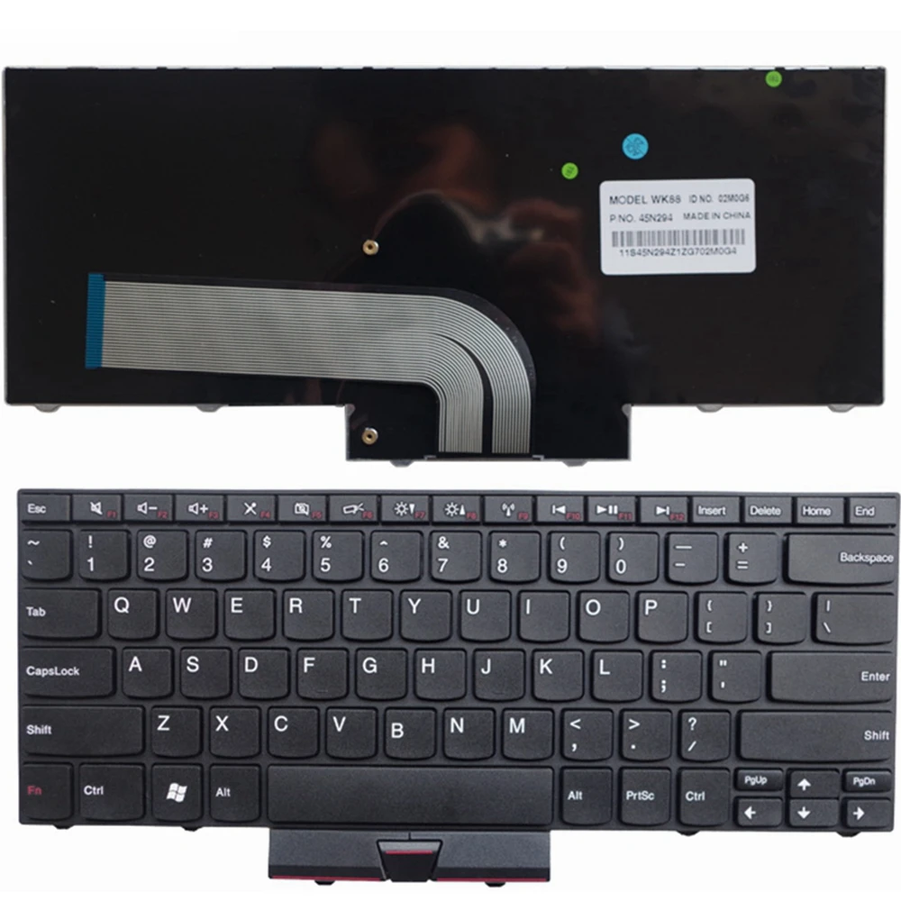 Новая клавиатура США для Lenovo IBM Thinkpad E40 E50 Edge 14 15 черная клавиатура для ноутбука без Удочка с мышкой для котов без джойстик горячая распродажа