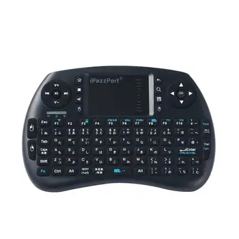 

Wechip i8 Russian English Version 2.4GHz Wireless Keyboard Air Mouse With Touchpad Handheld Work With Android TV BOX Mini PC 18