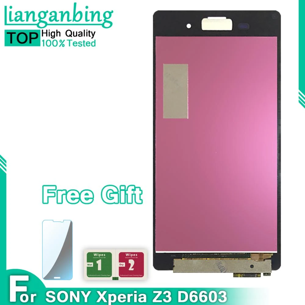 New 100 Lcd Display Touch Screen Digitizer Sensors Assembly Panel Replacement For Sony Xperia Z3 Compact Lcd Display Mobile Phone Lcd Screens Aliexpress