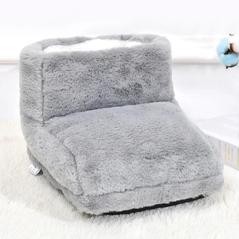 

Winter Foot Warming Heating Pad USB Electric Foot Heater Built-in Heater Function Power Saving and Safe Start Foot Warming Cover