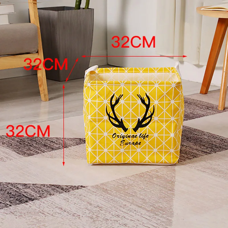 Складная корзина для белья ONEUP Cube детей хранения игрушек и книг органайзер одежды