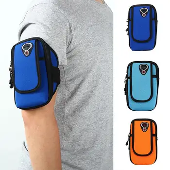 

Arm Band Wrist Wrap Pockets Riding Packet Nylon 3color Fishing Sport Mountaineering Practical Movement Arm Package Durable