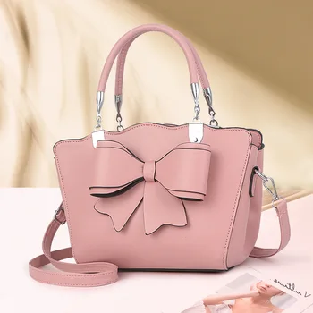 

Vintage Tote Bag 2020 Fashion Simple Shoulder Bag New High Quality PU Leather Women's Handbag Shoulder Messenger Bag