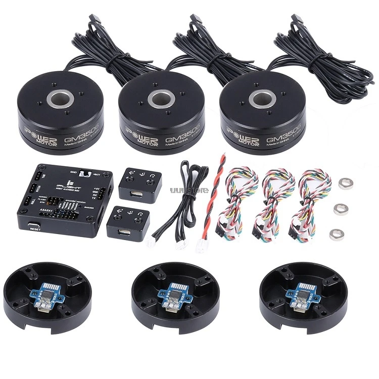 Iplight Ipower AlexMos 32 бит BGC GM3506-100T GM3506 бесщеточный двигатель с кодером комбинированная