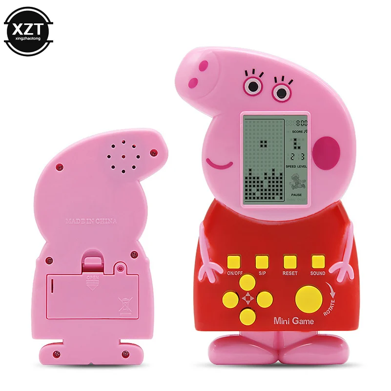 Red Ретро портативная игровая консоль классический детский биттбой ldk электронные обучающие игры подарок для детей - Цвет: Red