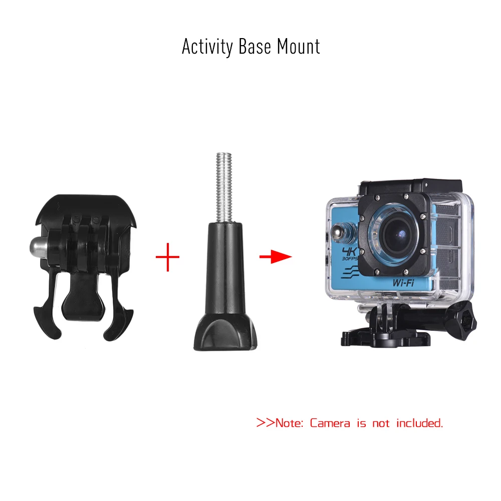 Andoer 32-в-1 экшн Камера комплект аксессуаров для GoPro hero 7 6 5 4 для спортивной экшн-камеры SJCAM для занятий спортом на открытом воздухе Камера аксессуары
