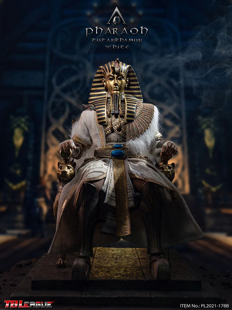 Figura de Ação Figuras de Ação Modelo para Fãs em Estoque Pl2022-178a Escala Faraó Egípcio Tutankhamon Conjunto Completo Collectible - b 1 6 18 Boneco colecionável de egípcios, faraó e tutankhamun,