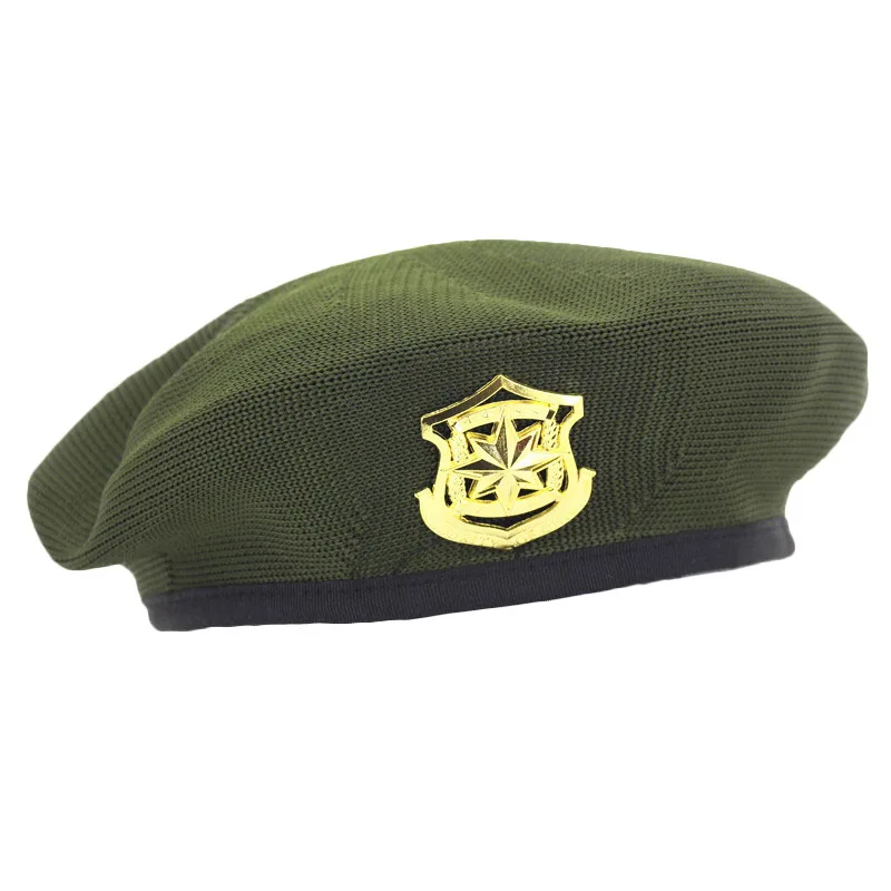 Sailor Hat Breathable Metal Badge Star Mesh Beret Sailor Dance Military Hat Performance Walking Travelling Navy Caps For Men Women