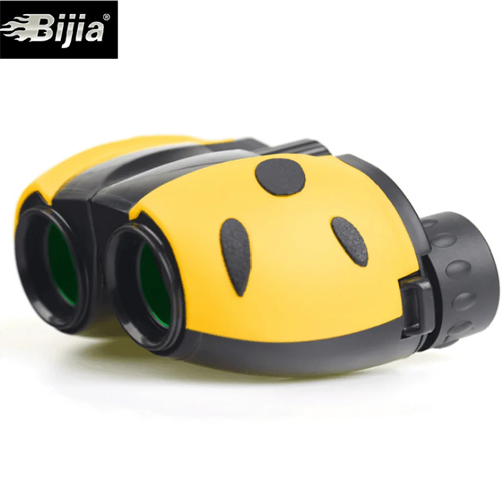 BIJIA 8X22 Высокая увеличительный бинокль зеленая пленка HD карманный водонепроницаемый светильник Низкий уровень Ночного Видения детские игрушки телескоп