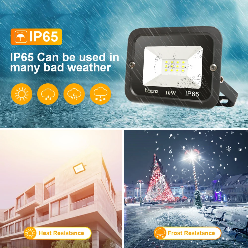 

10W Led Flood Light Ip65 Waterproof Led Floodlight of Flood Lights Outdoor AC 220V Spotlight Led Spotlight Reflector Outdoor New