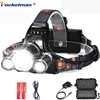 8000 Lumens 5 Led Headlamp XML T6 Powerful Head Lamp Led Headlight with 18650 battery Flashlight Head Lights for Hiking ► Photo 1/6