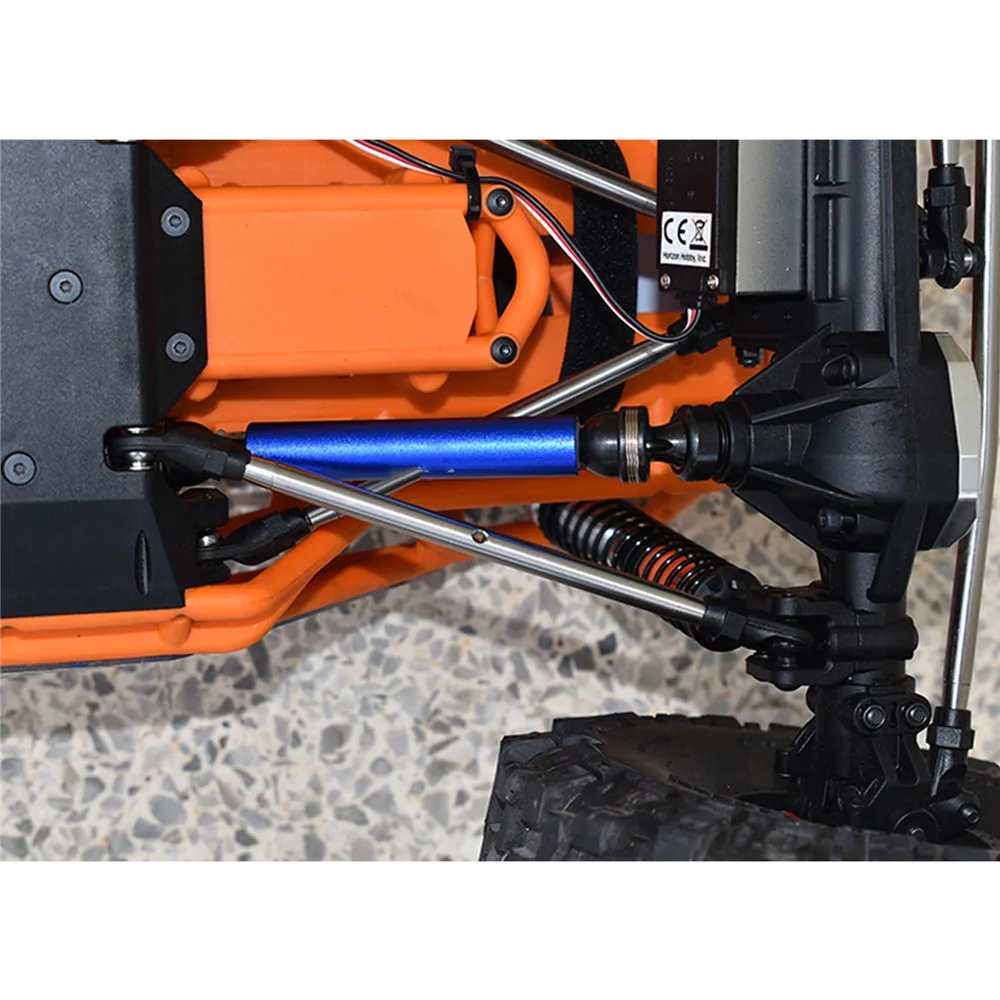 

Для модификации автомобилей Axial 1/10 RBX10 Ryft 4WD RC часть 2 шт./комплект трубка из алюминиевого сплава + 45 # сталь CVD головка передний задний приводной вал