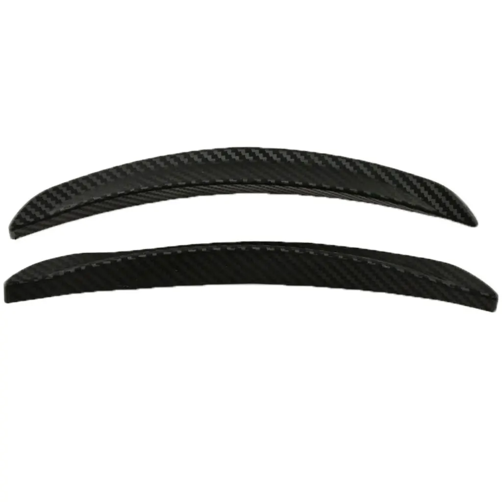 2x Soft Rubber Arch Shape Car Auto Wheel Strip Eyebrow Decor Strip 25cm