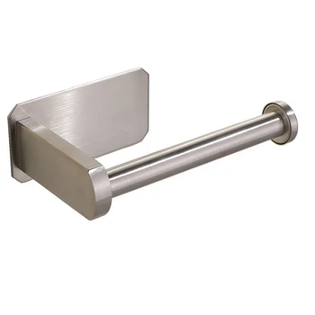 

Stainless Steel Kitchen Toilet Roll Paper Rack Holder Creative No Punch Towel Napkins Hanger Cling Film Storage