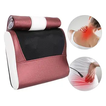 

2 Types Electric Massage Pillow Vibration Neck Back Home Car Kneading Massager Pain Relief Massage Relaxation
