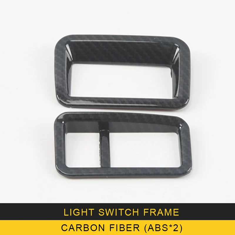 Карманго для Toyota C-HR Авто Стайлинг передний светильник переключатель Панель рамка отделка наклейки Чехлы аксессуары для интерьера