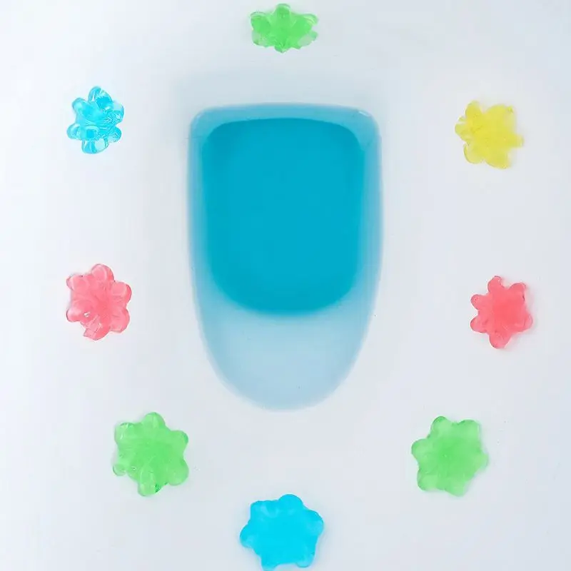 Туалетный дезодорант для ванной комнаты лепестковый гель освежитель для туалета быстро удаляет запах маленький цветок очиститель для