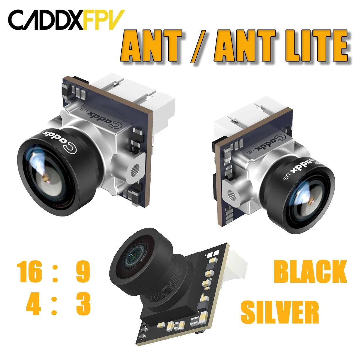 CADDX ANT / LIE 1200TVL Global WDR OSD 1.8mm Ultra Light FPV Nano Camera 16:9 4:3 NTSC PAL for RC Cinewhoop Toothpick | Игрушки и хобби