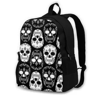 

School Backpack for TeenagesBackpack Leisure Rucksacks TravelDay Of The Dead Skulls daypa
