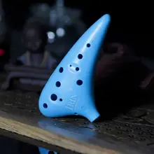 ИРИН 12 Отверстие C ocarina синий/зеленый/красный/желтый+ национальная ветровая посылка 4 цвета