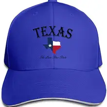 Унисекс Texas Lone Star State модная бейсболка с козырьком для путешествий/спорта